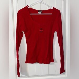 Harley-Davidson Red and Black Emblem